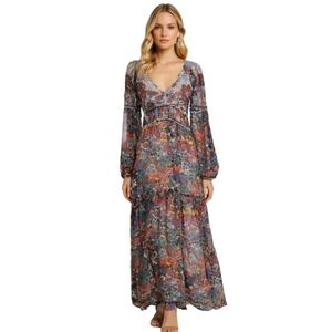 MAEVE Anthropologie Maxi Floral Dress Women's‎ Size 2